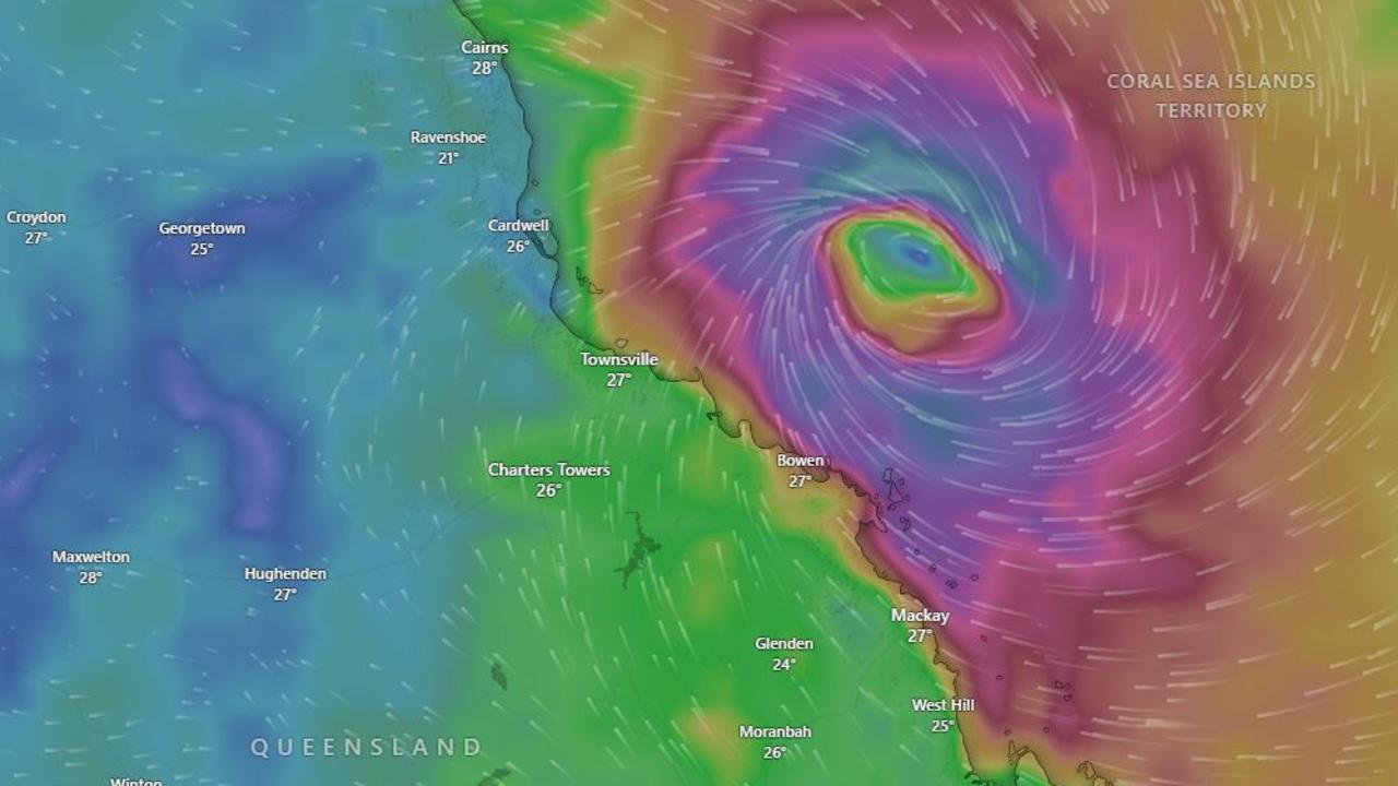 Tropical Cyclone Kirrily To Form On Tuesday Off Queensland Coast Near ...