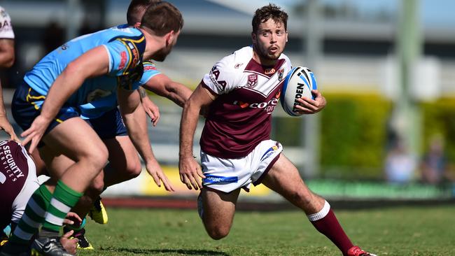 Burleigh hooker Tom Rowles during a Queensland Cup match against Norths Devils. Photo: SMP Images/QRL Media