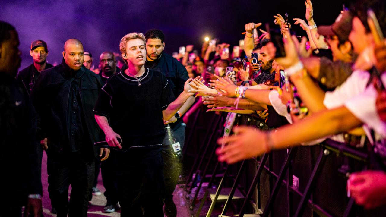 The Kid Laroi praises Justin Bieber at Coachella Festival set ‘I love