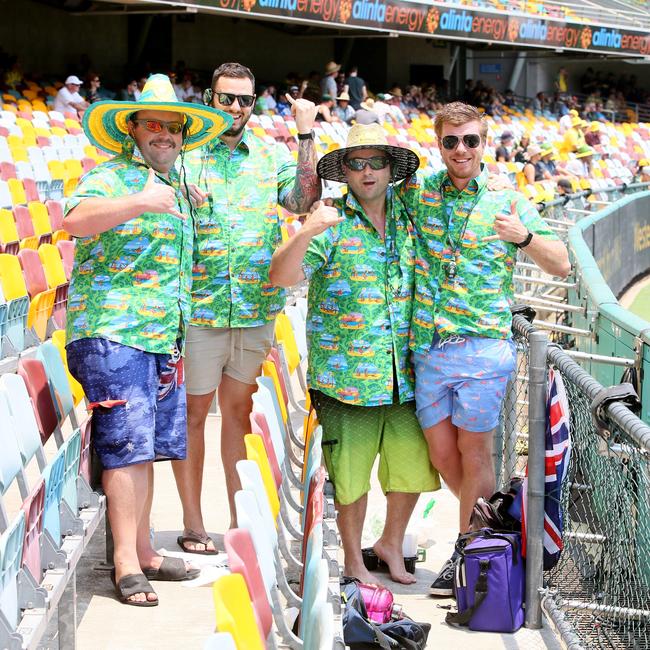 Socials at First Test, Australia v Pakistan at the Gabba. Thursday 21st November 2019 (AAP Image - Richard Waugh