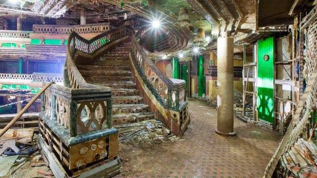 Eerie photos of the Costa Concordia that sank in 2012. Picture: Jonathan Danko Kielkowski