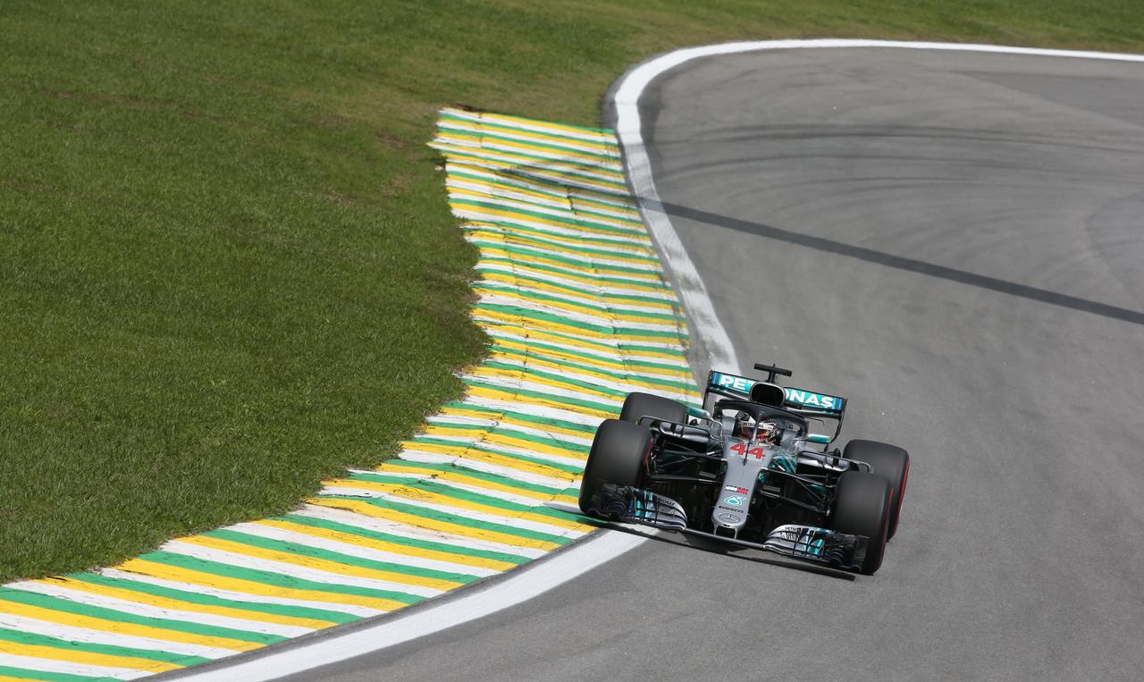 Mercedes wrapped up the constructors’ title in Brazil.