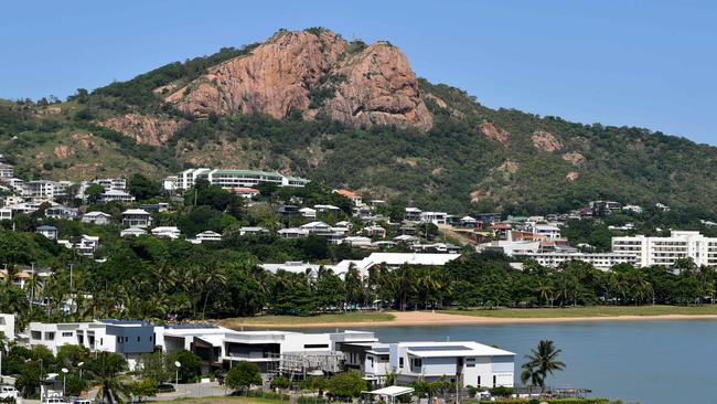 View of Townsville and Castle Hill from the roof of Ardo. Picture: Evan Morgan