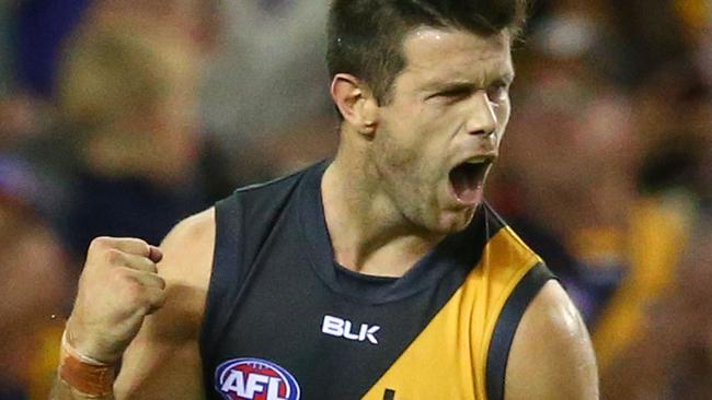 Trent Cotchin always polls well on Brownlow night.