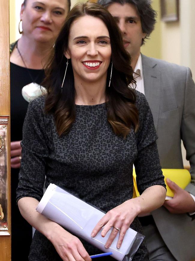 New Zealand Prime Minister Jacinda Ardern was re-elected on the weekend. Picture: Marty Melville / AFP