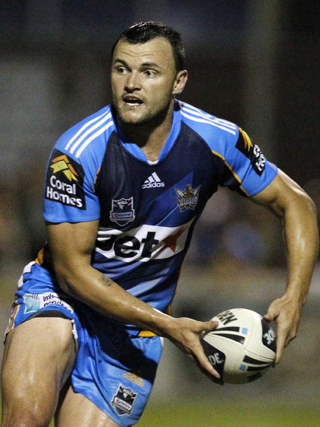 Beau Champion in action for the Titans in 2012.