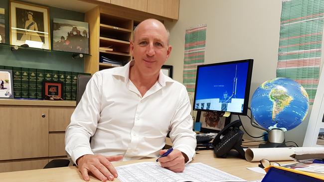 Federal LNP MP for Petrie Luke Howarth is back in the office after re-claiming the seat of Petrie in the 2019 Federal Election. Photo Erin Smith