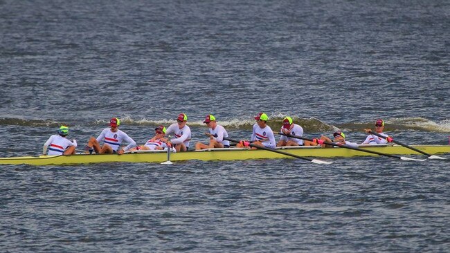 The TSS First VIII came second at Head of the River. SUPPLIED