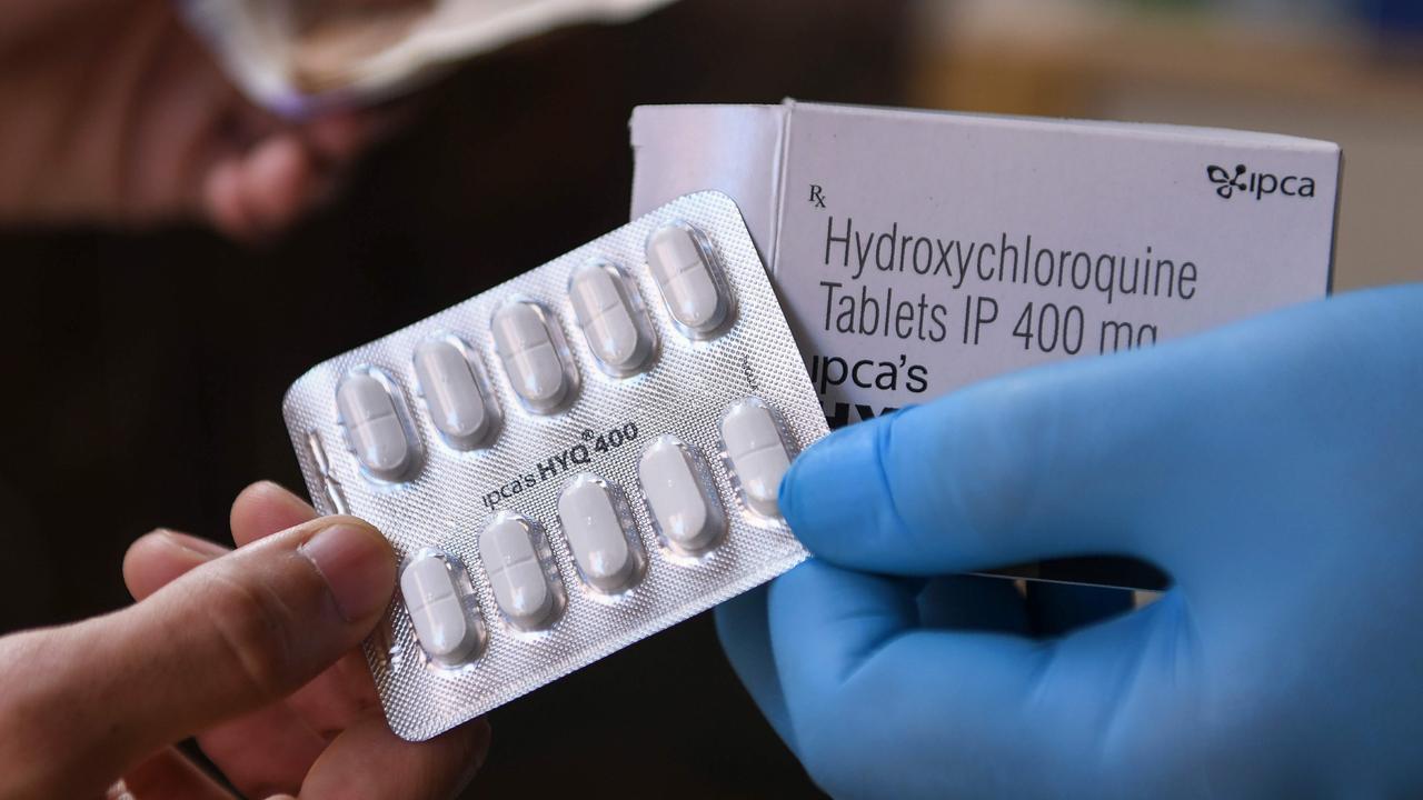 Donald Trump has said he is taking hydroxychloroquine even though it is unproven as a treatment for COVID-19 and may cause serious side effects and death. Picture: Narinder Nanu/AFP