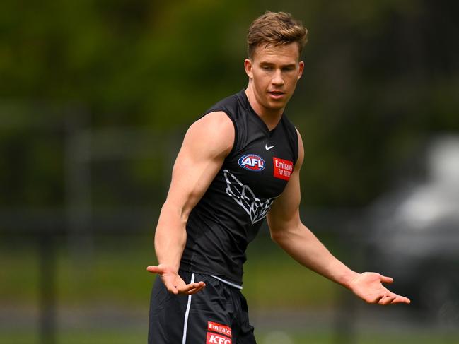 Jack Bytel will play his first senior game for Collingwood. Picture: Morgan Hancock/Getty Images