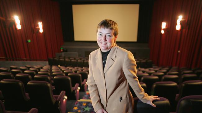 Christine Pitcher in theBirch Carrol and Coyle Sunshine Plaza complex she helped develop and manage.