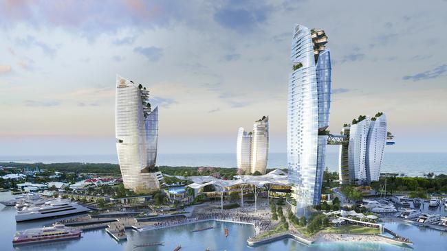 ASF consortium is proposing to build a Gold Coast Integrated Resort with hotel and casino resort to be built on land between Sea World and Palazzo Versace.