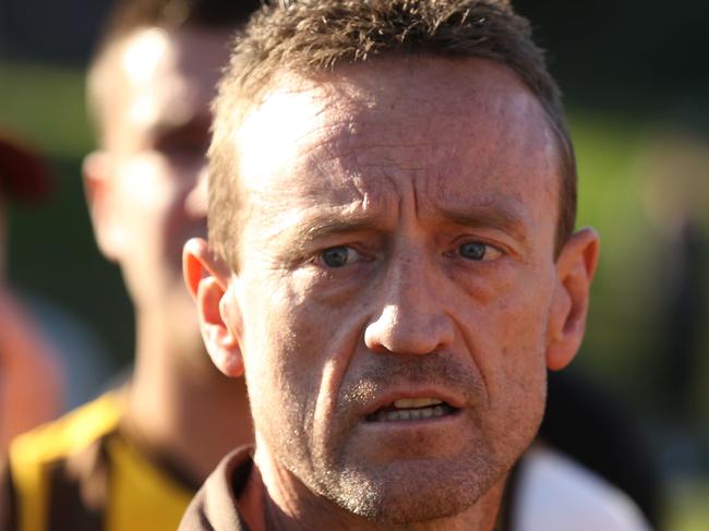 Rowville coach John Brown. Picture: Stuart Milligan