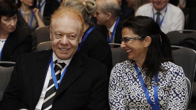 Visy chief Anthony Pratt at the governors meeting. Picture: AAP