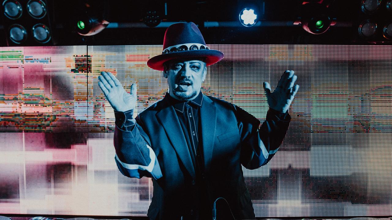 Boy George kicks off his DJ Tour of Australia in Adelaide at Fat Controller. Picture: Jack Turner Photography