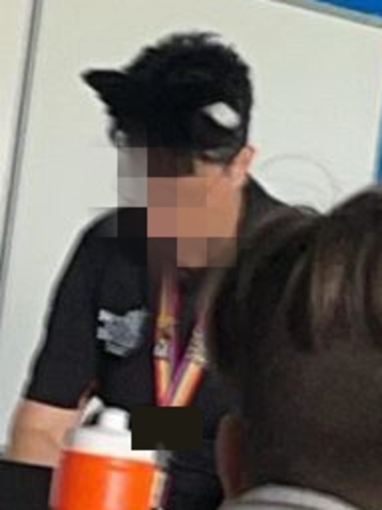 ‘How can a student respect a teacher acting and walking around with animal ears?’ Picture: Supplied