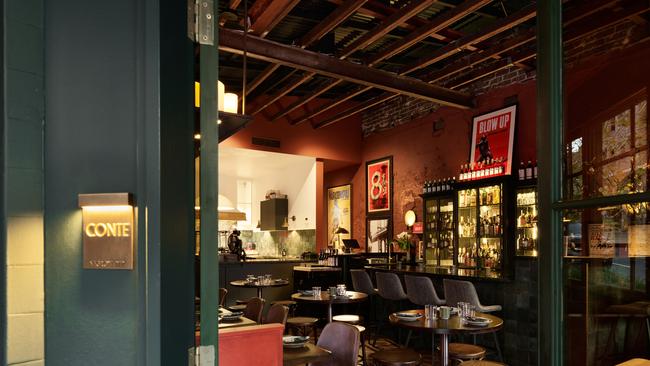 A bar dedicated to negroni's, Bar Conte is in Surry Hills. The bar is by brothers Raffaele and Daniel Lombardi. Supplied
