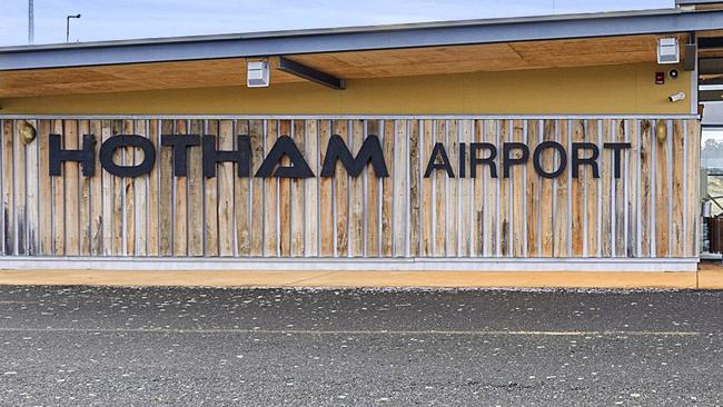 Mt Hotham airport terminal building. Picture: Supplied.