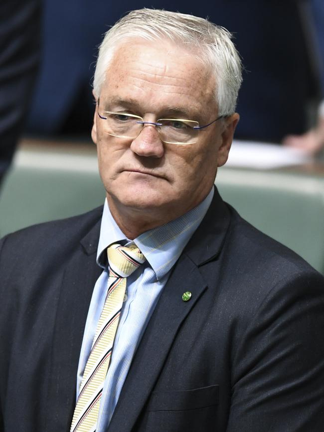 Nationals whip Damian Drum. Picture: AAP/Lukas Coch