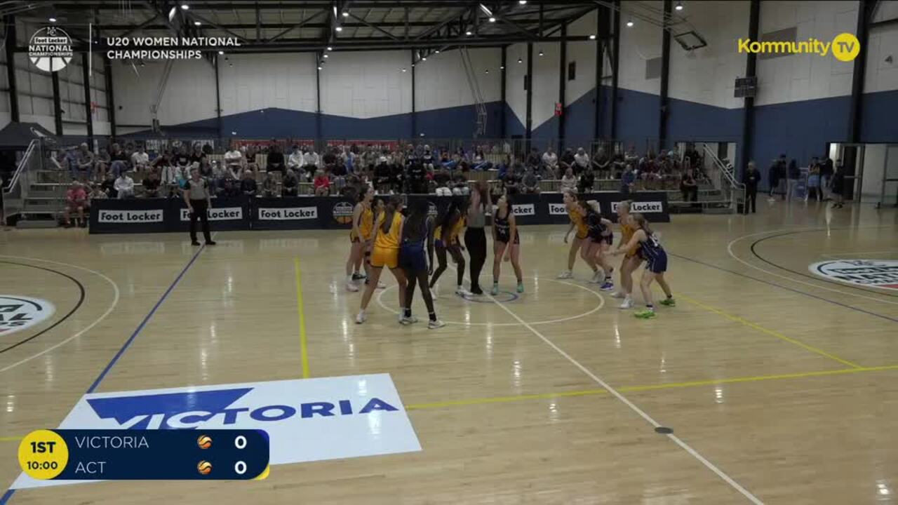 Replay: Victoria Navy v Australian Capital Territory (U20 Women) - 2025 Basketball Australia U20's & Ivor Burge National Championships Day 2