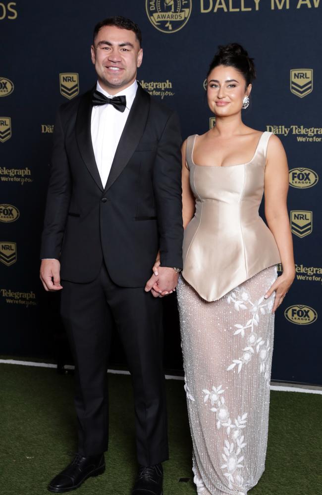 And who could forget about the NRL WAGs who shone at the Dally Ms Picture: NewsWire / Christian Gilles