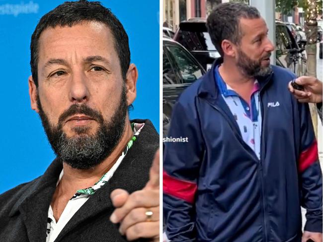 Adam Sandler has appeared in a viral TikTok on the streets of New York.