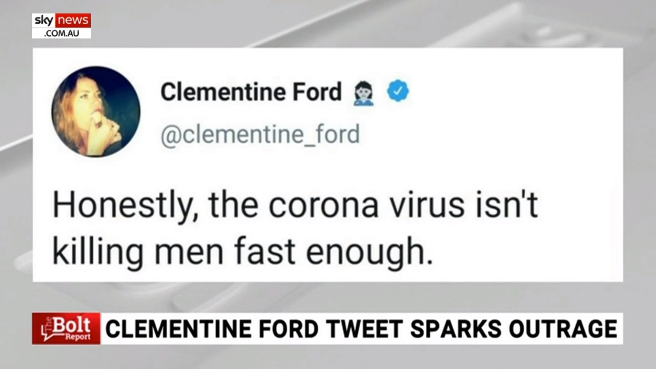 Clementine Ford's recent tweet done 'in incredibly poor taste'