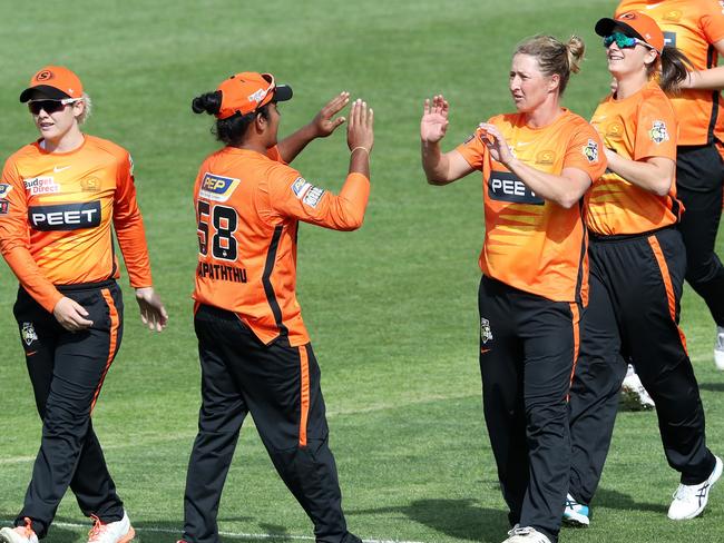 The Scorchers prevailed in an enthralling encounter. (Photo by Sarah Reed/Getty Images)