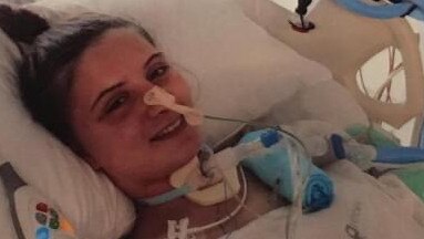 Ulverstone woman Janette 'Jannie' MacLeod, who lives as a C2 quadriplegic following an accident at Gawler in May 2020. Picture: Supplied