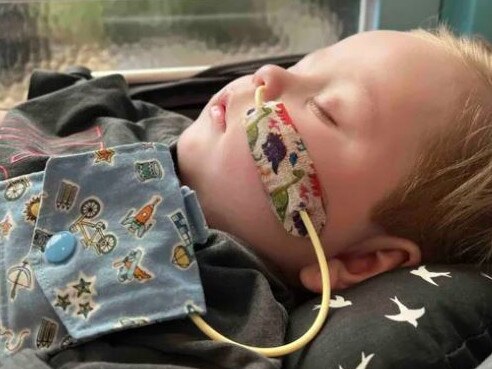 Online fundraiser organised for 20-month-old Levi, who has been left with irreversible brain damage after the negligence of a hospital. Photo: Supplied