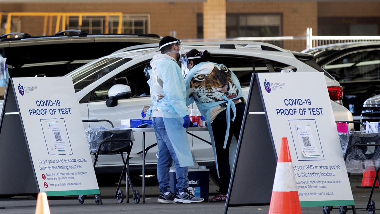 NSW Health poured tests and vaccines into high risk areas, such as at Fairfield Showground (above). Picture: Nikki Short/NCA NewsWire