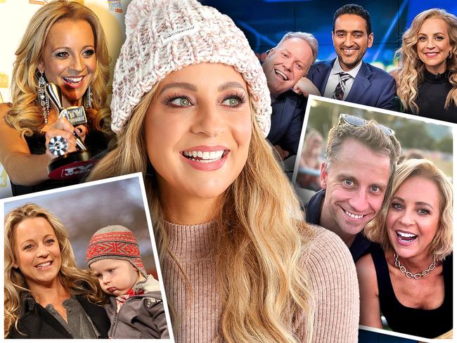 Carrie Bickmore profile. Art Steve Grice.