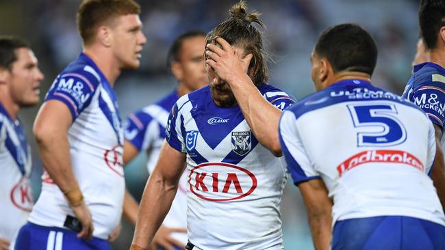 Kieran Foran will be sidelined for at least six months. Picture: AAP