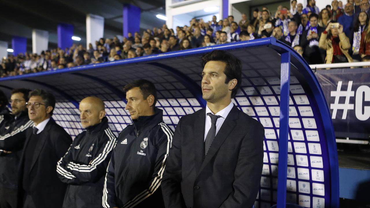 Interim coach Santiago Solari guided Real Madrid to a win in the Copa del Rey.