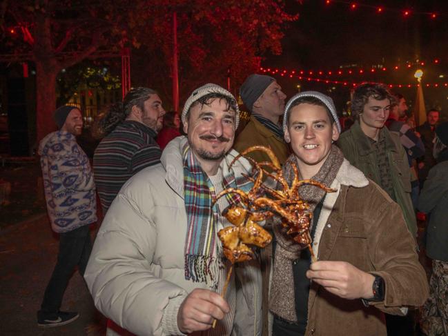Andrew & Gemma at Winter Feast 2025 in Hobart. Picture: Caroline Tan