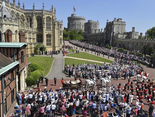 Princess Eugenie has chosen the same location as Prince Harry and the Duchess of Sussex. Picture: Toby Melville Picture: WPA/Getty Images