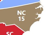 North Carolina is one of 15 swing states in this year's election. Picture: 270toWin