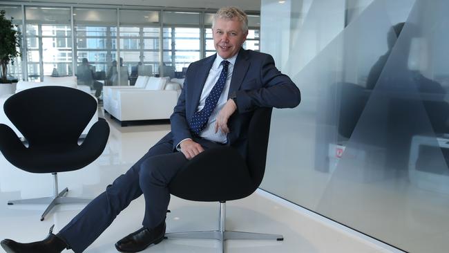 James Baulderstone, GFG's new Australian project director, pictured at their headquarters in Sydney. Picture: Britta Campion/The Australian