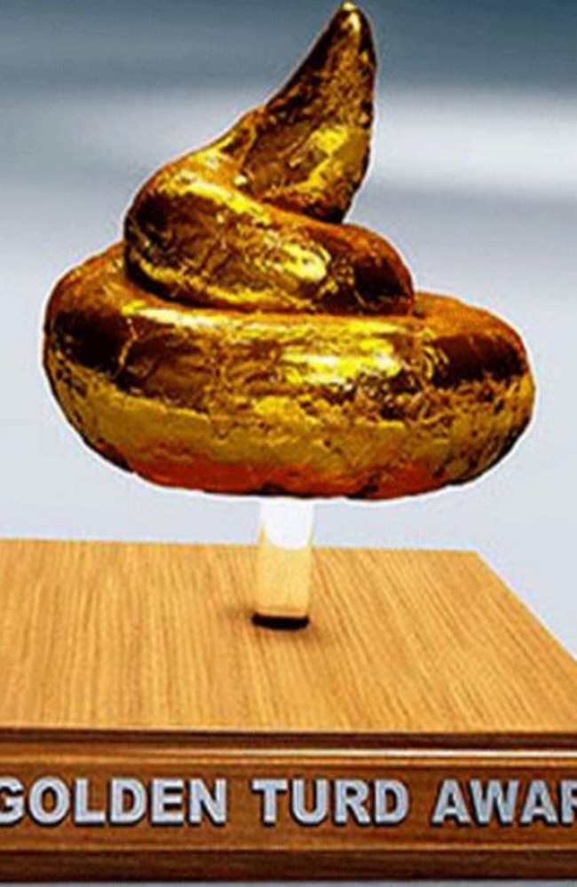 MidCoast Council took out the Golden Turd award two years running.