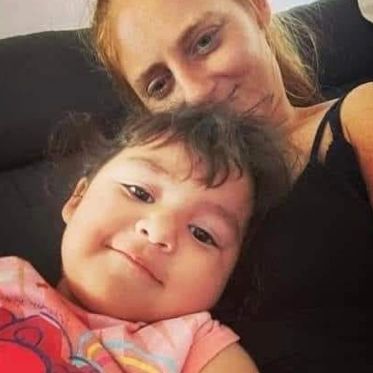 Whitsundays woman Tahnee Shanks has gone missing in Mexico. Her daughter Adelynn was found alone wandering the streets of Cancun. Picture: Facebook