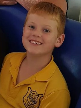 Son Ryan Pringle, 7, died of his injuries at the scene. (Facebook image)