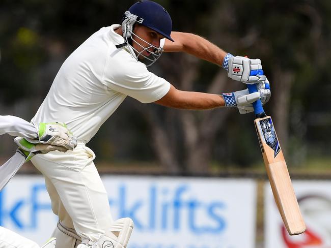 Luke Wintle has stepped up to the plate with a sterling summer for Noble Park. Picture: Andy Brownbill