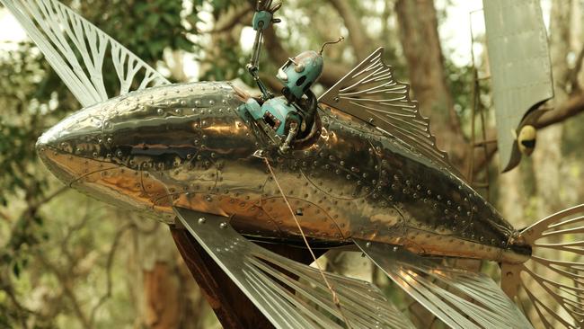 Flying Fish SWELL Sculpture