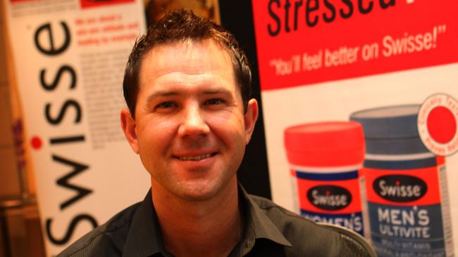 21/11/2007 : Portrait of Ricky Ponting to go with article about his sponsorship with Swisse Vitamins.