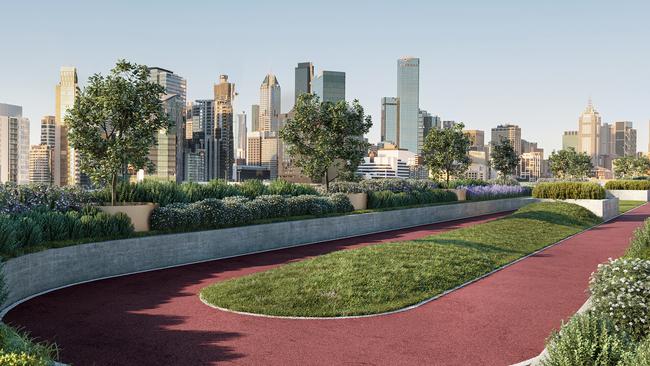 Infinity running track, R.Iconic Melbourne