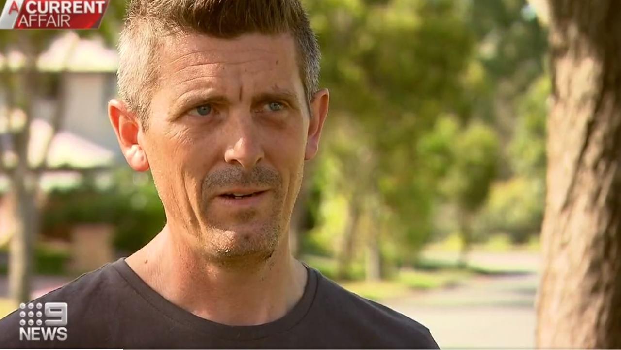 Lee Lovell, husband of North Lakes mum Emma Lovell. Pic: Channel 9