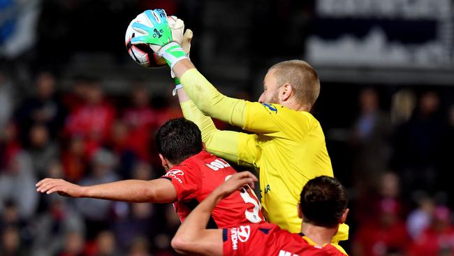 Andrew Redmayne has hit top form at Sydney FC. Picture: AAP