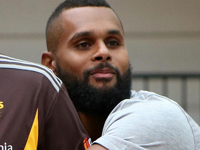 AFL AND NBA STARS Jarryd Roughead & Patty Mills Picture:Wayne Ludbey