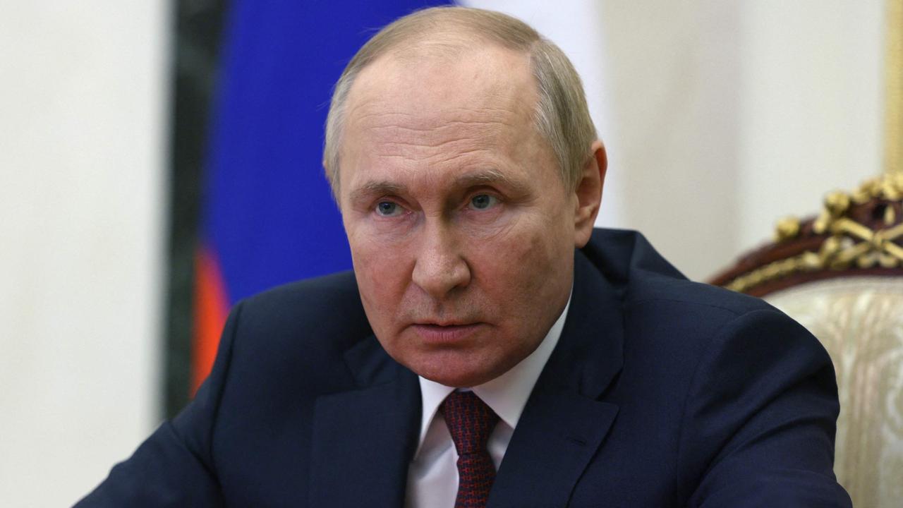 Political analyst Valery Solovey doubled down on claims the Russian leader’s health was failing. Picture: Gavriil Grigorov/ SPUTNIK/ AFP.