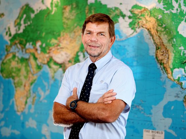 FlightCentre CEO Graham Turner pictured in 2014. Pictures: Jack Tran / The Courier Mail